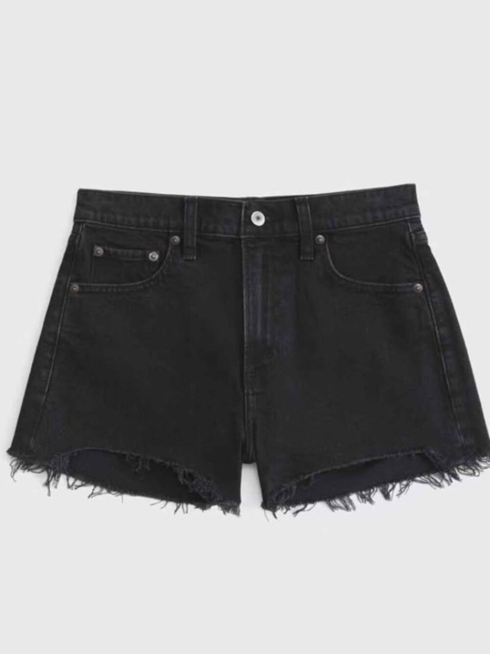 Abercrombie & Fitch Mom 4" Denim Shorts